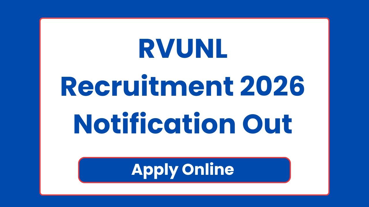 RVUNL Recruitment 2026
