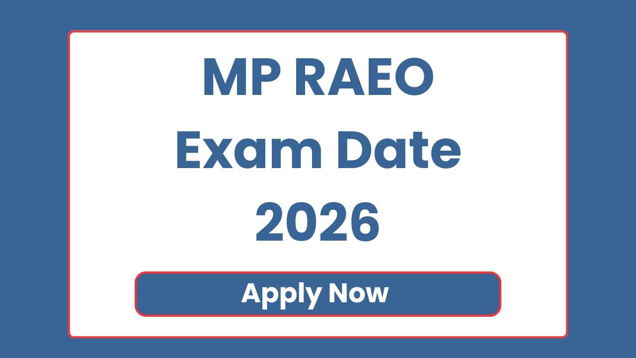 MP RAEO Exam Date 2026