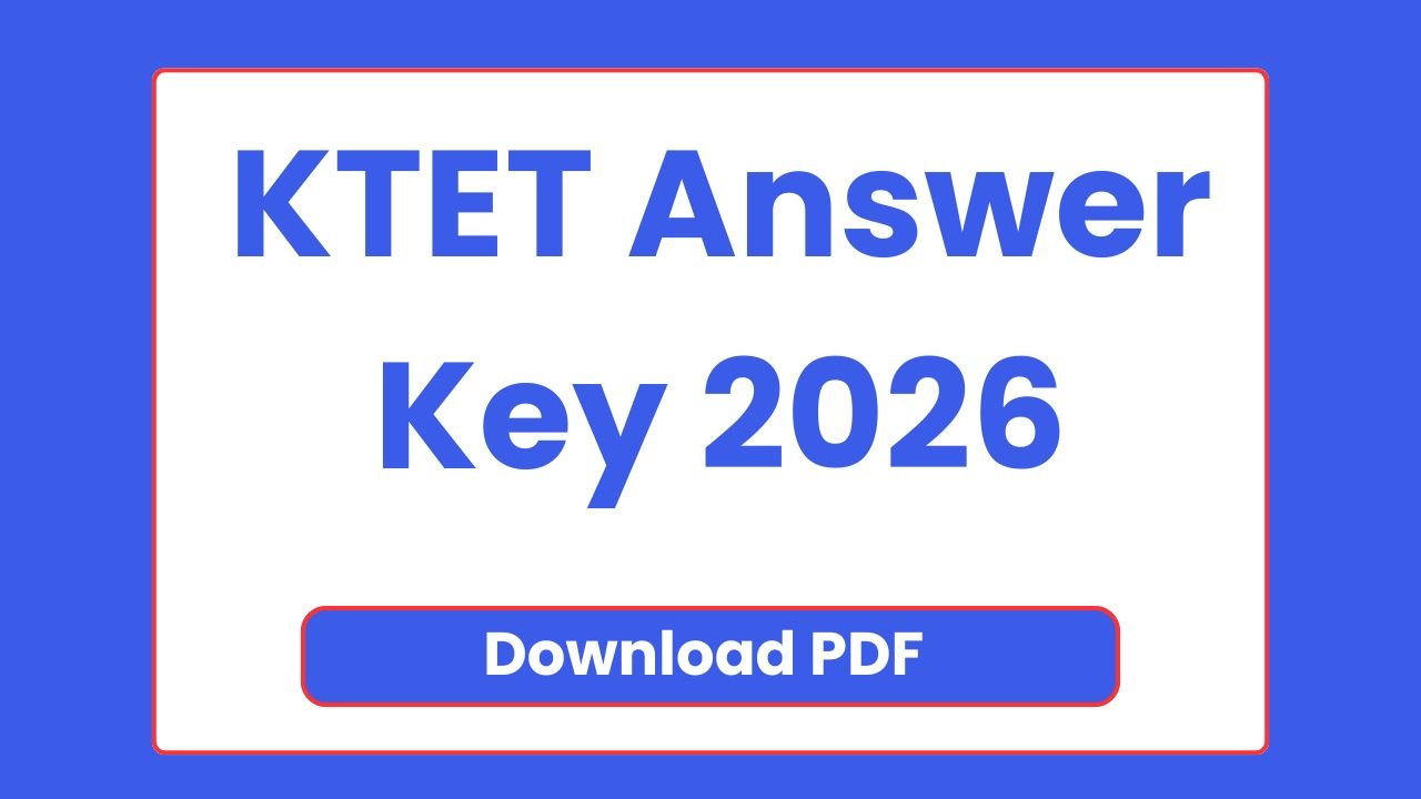 KTET Answer Key 2026