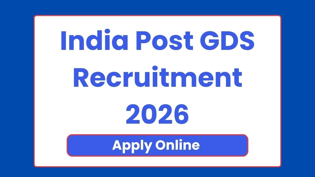 India Post GDS Recruitment 2026