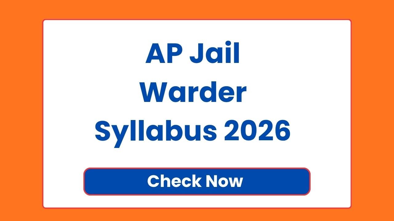AP Jail Warder Syllabus 2026