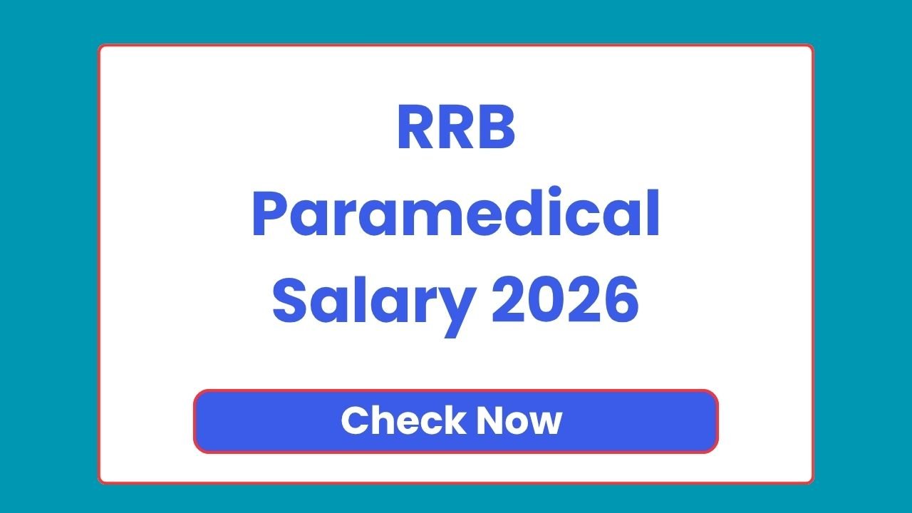 RRB Paramedical Salary 2026