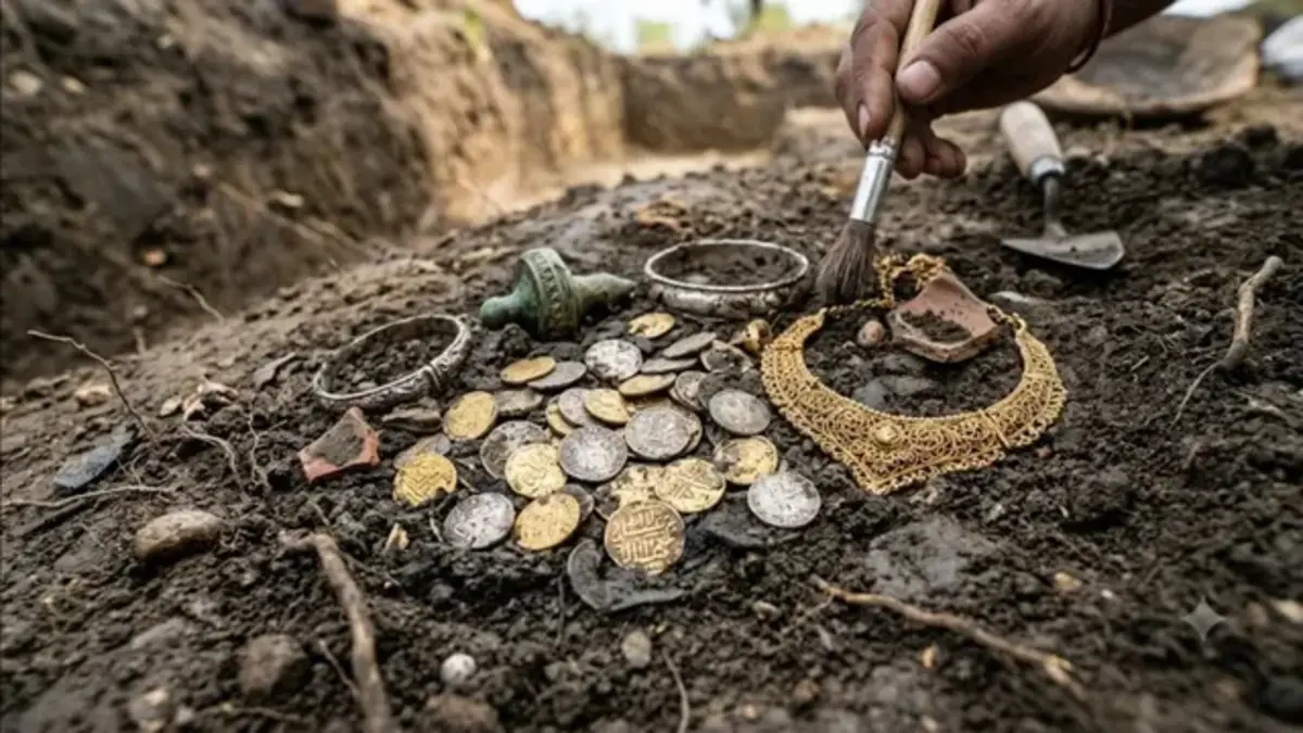 सुलतानपुर में प्राचीन टीले से मिले 41 दुर्लभ ऐतिहासिक सिक्के