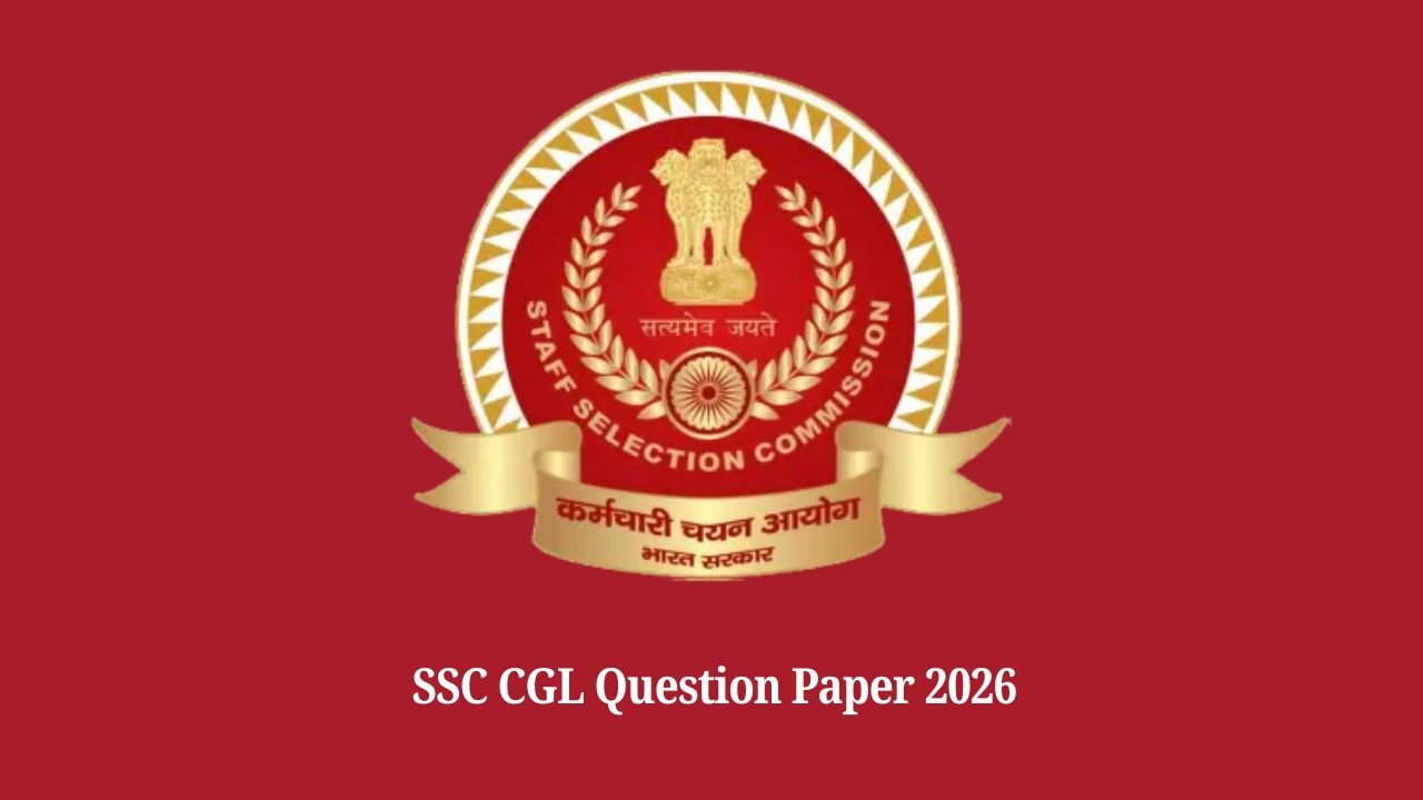 SSC CGL Question Paper 2026