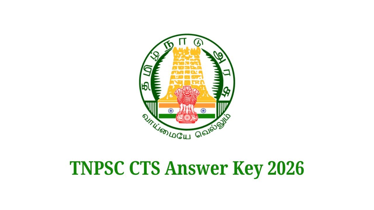 TNPSC CTS Answer Key 2026