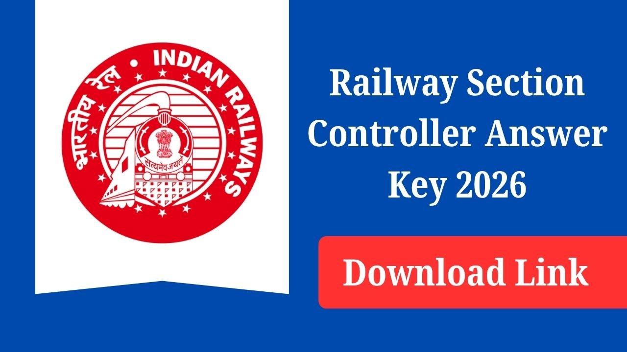 Railway Section Controller Answer Key 2026